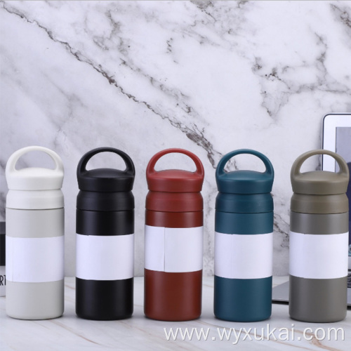 2021 fashion large capacity thermos cup with handle